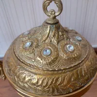 میز برنز سالم سنگین عتیقه نو|میز تلفن|شهریار, شهریار|دیوار