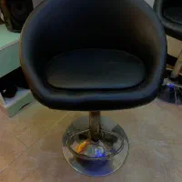 صندلی گرد مشکی فقط امروز