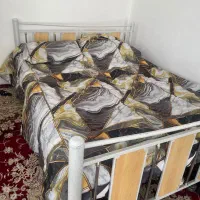 تخت خواب دونفره فلزی|تخت و سرویس خواب|تربتحیدریه, میدان مرکزی|دیوار