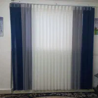 پرده حریر به ابعاد ۲/۸۰×۲/۷۰