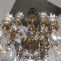 لوستر‌برنز‌۶شاخه‌۱۲شعله