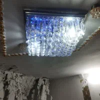 لوستر تمام کریستال الی دی دار