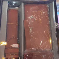 ست کامل کیف کمربند مردانه چرم طبیعی گاوی|کیف، کفش، کمربند|شیراز, لاله|دیوار