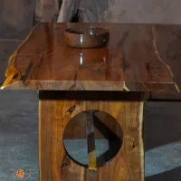 میز نهارخوری تمام چوب