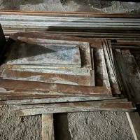 ۹۰ عدد جک ۴ متر و ورق ۲ میل فولاد مبارکه و قالب|مصالح و تجهیزات ساختمان|فولادشهر, A1|دیوار