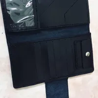 دو مدل کیف پول تمام چرم طبیعی دستدوز نو