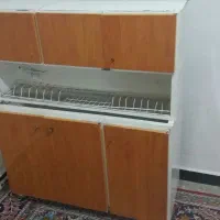 کابینت ابچکان  سه در بالا و پایین ورق سنگین|آب‌چکان و نظم‌دهنده ظروف|پلدختر, |دیوار