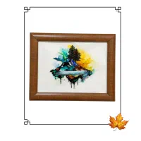 سفارش نقاشی ویترای پذیرفته میشود|تابلو، نقاشی، عکس|قم, سراجه (۱۵ خرداد)|دیوار