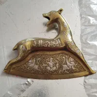 تبرزین زندیه تمام نقره کوب