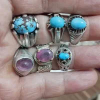 یاقوت افریقایی و فیروزه نیشابوری