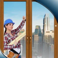 پنجره upvc و ترمال بریک آلومینیوم
