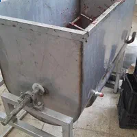 هود قفسه سردخانه کانتر بلندر ومیکسر سبزی شور استیل|ماشین‌آلات صنعتی|رشت, جانبازان|دیوار