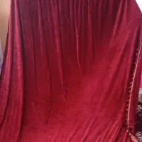 پرده مخمل یه جفت|پرده، رانر، رومیزی|مشهد, خواجه ربیع|دیوار