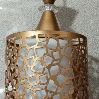 لوستر طلایی دونه ای 500|لوستر و چراغ آویز|همدان, |دیوار