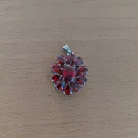 پلاک یاقوت با روکش طلا