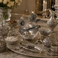 خریدار تخصصی ظروف نقره / نقره / خرید نقره / ظرف|کلکسیون اشیاء عتیقه|تهران, سعادتآباد|دیوار
