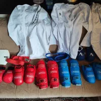 تمامی لوازم کاراته در حد نو|تجهیزات ورزشی|بندر انزلی, انصار الحسین|دیوار