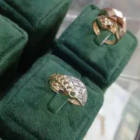 انگشتر طلا خوشگل از نیم گرم|جواهرات|خلجستان, |دیوار