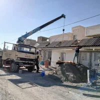 جرثقیل وامداد خودرو بطور شبانه روزی