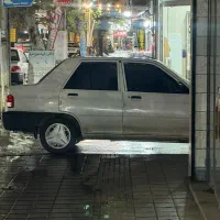 پراید مدل ۹۸ فول امکانات مانیتور دار در حد