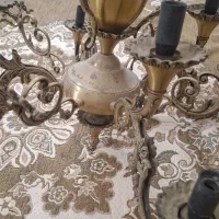 لوستر برنجی|لوستر و چراغ آویز|ری, فیروزآبادی|دیوار