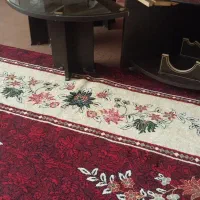 جلو مبلی درحد نو و۳ عدد میزعسلی درحد نو برای فروش|مبلمان خانگی و میز عسلی|تاکستان, |دیوار