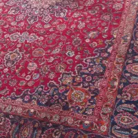 فرش دستی۱۲متری گلیم پشم ۸۰ساله روفرشی
