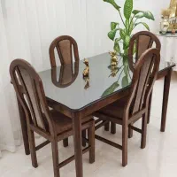 میزوصندلی غذاخوری۴نفره بامیز۶نفره درحدنوباچوب اعلا