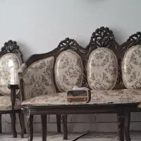 یک دست مبل ۹نفره کاملاسالم|مبلمان خانگی و میز عسلی|شهرضا, |دیوار