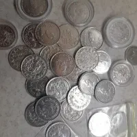 سکه ماشینی شاهی نقره