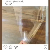 طلق فوق شفاف و کفپوش کابینت