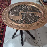 سینی مسی قدیمی و آنتیک|کلکسیون اشیاء عتیقه|تهران, باشگاه نفت|دیوار