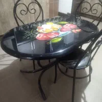 میز نهار خوری ۴ نفره|میز و صندلی غذاخوری|برخوار, |دیوار