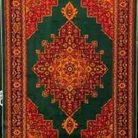 بورس انواع فرش تهران رنگ سبز و قرمز|فرش|کاشان, شهید زجاجی|دیوار