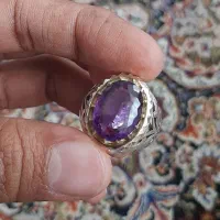 انگشتر نگین آمیتیست|جواهرات|بندرعباس, |دیوار