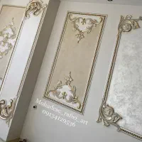 پتینه گچبری نقاشی طلاکاری|خدمات پیشه و مهارت|اصفهان, خواجو|دیوار