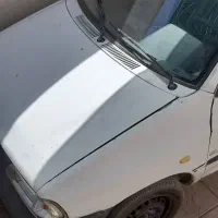 پراید سفید مدل ۸۷ دوگانه کارخونه فعال دوررنگ
