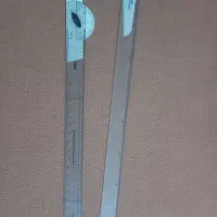 دو عدد خط کش تی معماری