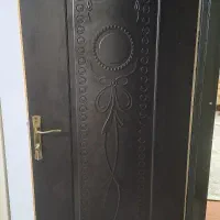 درب چوبی