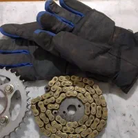 طبق وزنجیر موتور