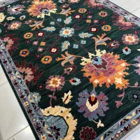 فرش. اصیل سبلان سبز.کد۲۰۱۹جدید۷۰۰شانه