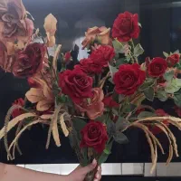 دسته گل های رز