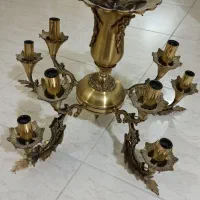 لوستر برنز اصل سنگین|لوستر و چراغ آویز|هشتگرد, فاز ۳ مهستان|دیوار