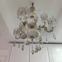یک جفت لوستر سرامیکی برنز|لوستر و چراغ آویز|رباط‌کریم, رباط‌کریم|دیوار