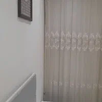 پرده حریرو پشت پرده ای اندازه عرض۱۲۰ارتفاع ۲ و نیم