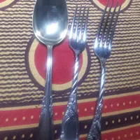 قاشق چنگال نقره