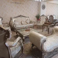 مبلمان کلاسیک 9 نفره ناهارخوری 8 نفره
