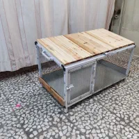 قفس فلزی 40 در 80، دو درب، 3800 تومن|لوازم جانبی حیوانات|اصفهان, رسالت|دیوار