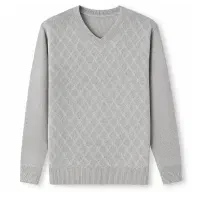 بافت یقه هفت طرح‌دار مردانه - ۳ رنگ خاص