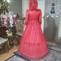 پیراهن مجلسی با توربان ست|لباس|کرمانشاه, |دیوار